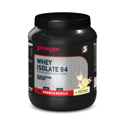 Sponser Whey Isolate 94 - Glutenfrei Laktosefrei Whey Proteine Proteinpulver