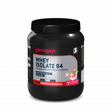 Sponser Whey Isolate 94 - Glutenfrei Laktosefrei Whey Proteine Proteinpulver