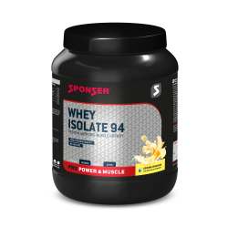 Sponser Whey Isolate 94 - Glutenfrei Laktosefrei Whey Proteine Proteinpulver