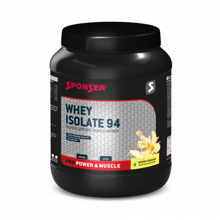 Sponser Whey Isolate 94 - Glutenfrei Laktosefrei Whey Proteine Proteinpulver