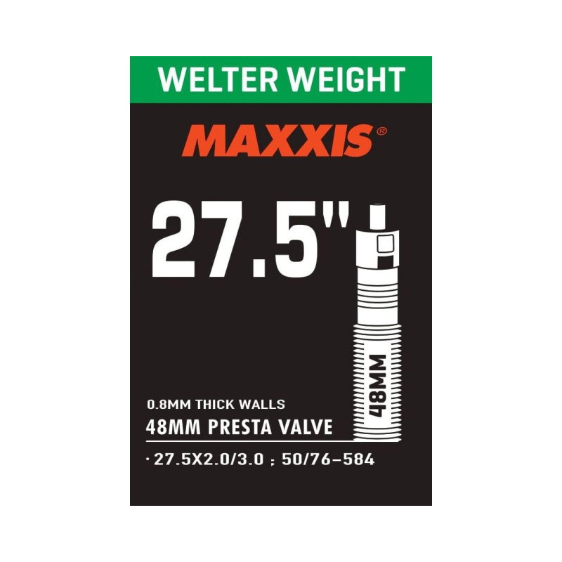 Maxxis Schlauch Welter Weight Presta 27.5x2.0-3.0