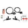 Shimano Scheibenbremsen-Set XT BR-M8200 mit BL-M8200 Upgrade Kit vorne & hinten Box