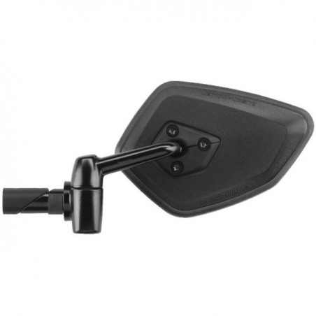 Busch + Müller Rückspiegel E-Bike 5 eckig, Cycle Star E mit Einklappmechanismus kurzer Arm