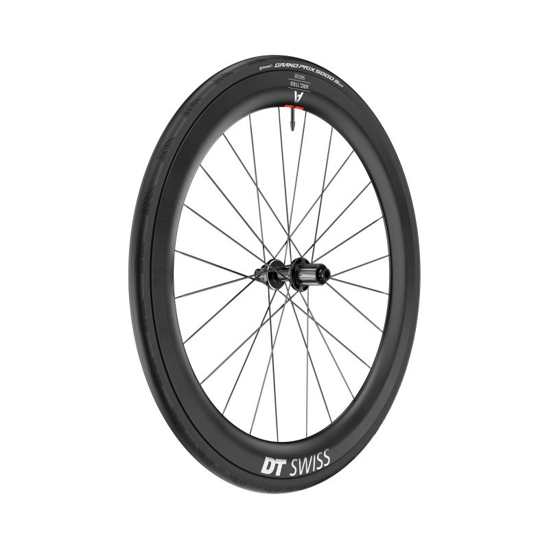 DT Swiss ARC 1100 Dicut 55 WTS Disc Hinterrad, Carbon, EXP 36, CL, 12x142mm, 22mm, HG/ XDR