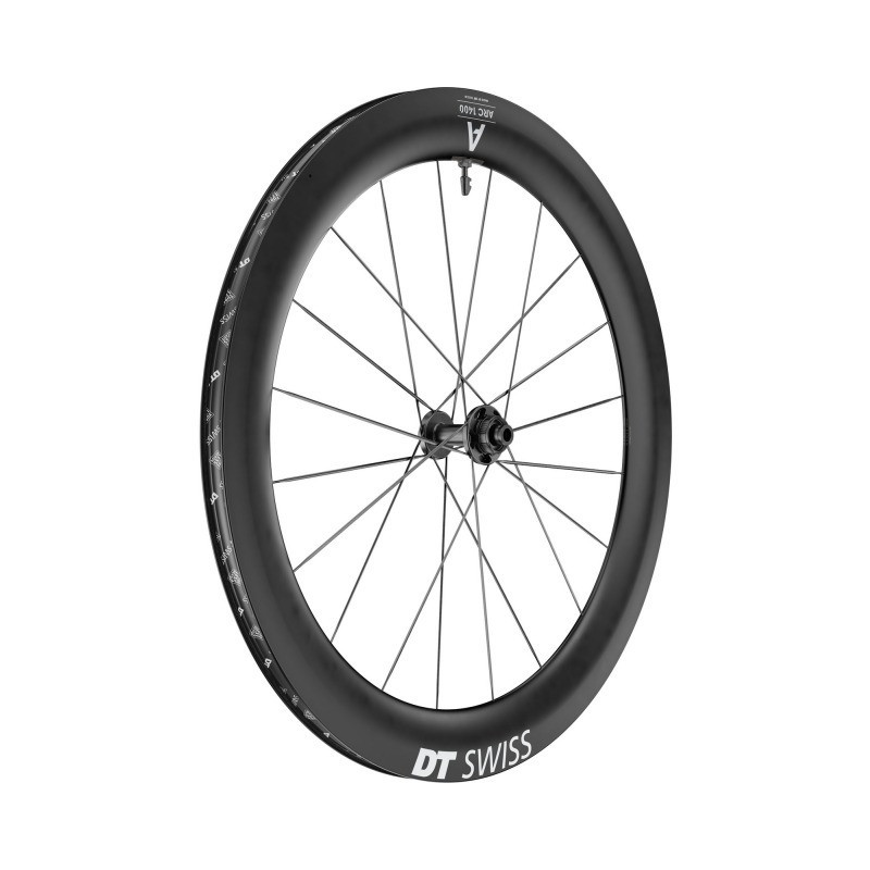 DT Swiss ARC 1400 Dicut 65 Disc Vorderrad, Mod. 25, Carbon, CL, 12x100mm, 22mm