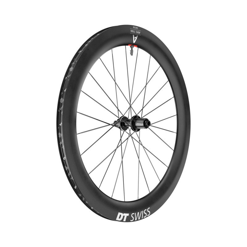 DT Swiss ARC 1100 Dicut 65 Disc Hinterrad, Carbon, EXP 36, CL, 12x142mm, 22mm, HG/ XDR