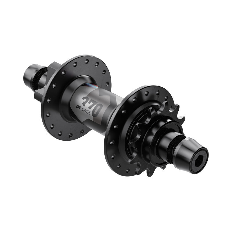 DT Swiss HR-Nabe 370 DJ Disc 32 Loch, IS 6-Loch Ratchet 36 10x135mm Classic Singlespeed 12T