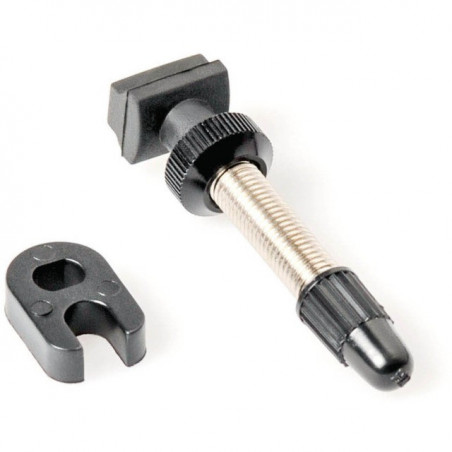 DT Swiss Tubeless Ventil Road 32mm, 1 Stk, silber