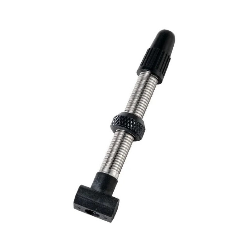 DT Swiss Tubeless Ventil R6.5 40mm, 1 Stk, silber