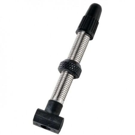 DT Swiss Tubeless Ventil R6.5 40mm, 1 Stk, silber