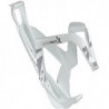 Elite Bidonhalter Custom Race X, Glasfasser, Weiss glanz