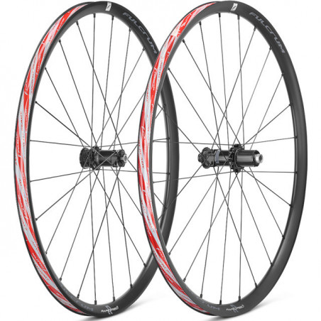 Fulcrum Rapid Red AL DB Gravel Laufradsatz, Mod. 26, C25, 2-WayFit-R AFS 12x100/142mm MS 12S