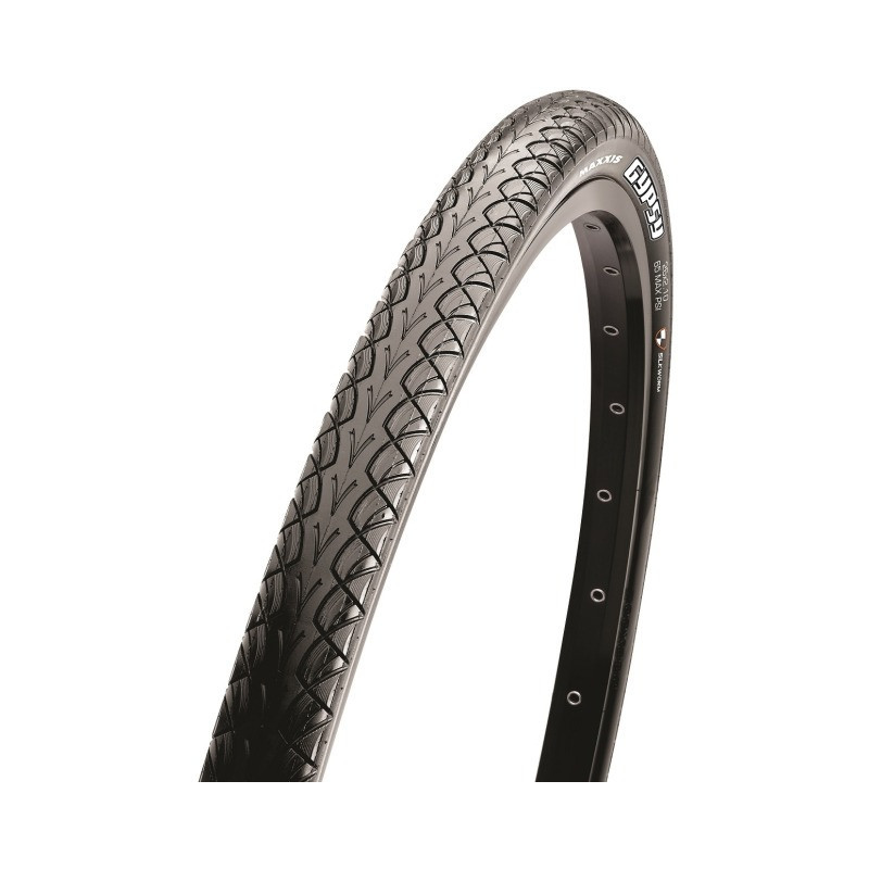 Maxxis Gypsy SilkShield Dual 700x38C, 40-622 Drahtreifen 60TPI schwarz