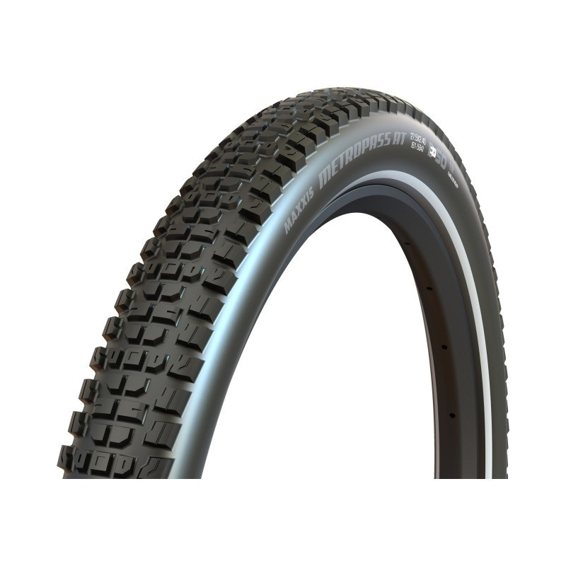 Maxxis Metropass AT EXO MaxxProtect REF 4 Season E-50 TR 29x2.60, 66-622 Drahtreifen 60TPI schwarz
