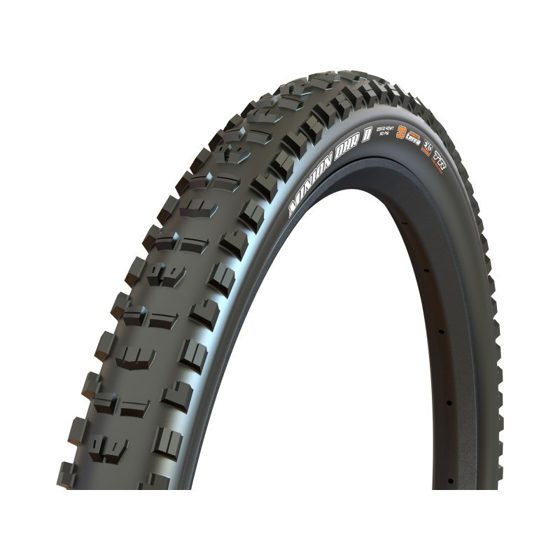 Maxxis Minion DHR II EXO+ TR 3C Grip E-25, 27.5x2.40WT, 61-584 Faltreifen 60TPI schwarz