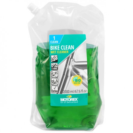 Motorex Bike Clean Fahrradreiniger Nachfüllbeutel, 2L Beutel