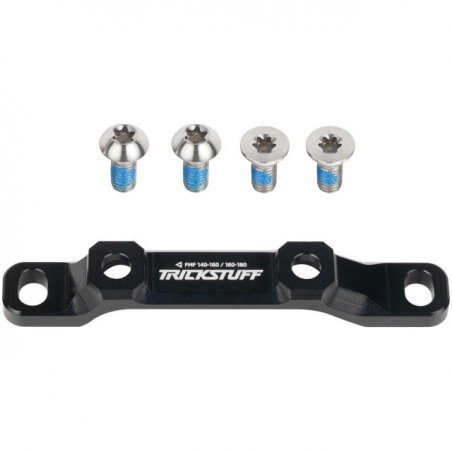 Trickstuff Flatmount Adapter 140/160 - 160/180 vorne