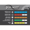 Galfer Wave DB003W 6 Loch 180mm x 1.8mm Bremsscheibe