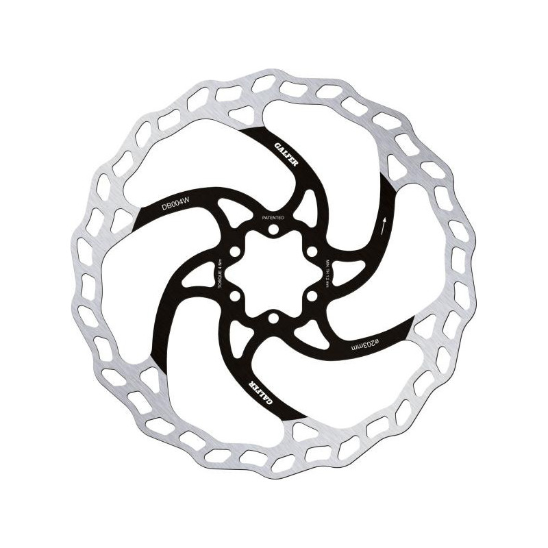 Galfer Wave DB004W 6 Loch 203mm x 1.8mm Bremsscheibe