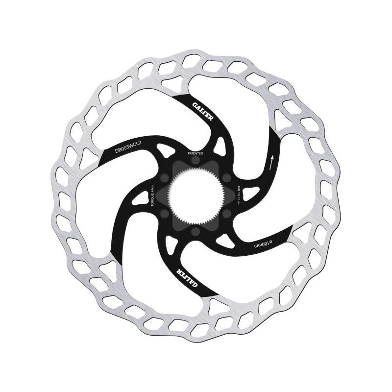 Galfer Wave DB003W2CL Centerlock 180mm x 2.0mm Bremsscheibe