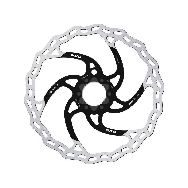 Galfer Wave DB034WCL Centerlock 203mm x 2.0mm Bremsscheibe