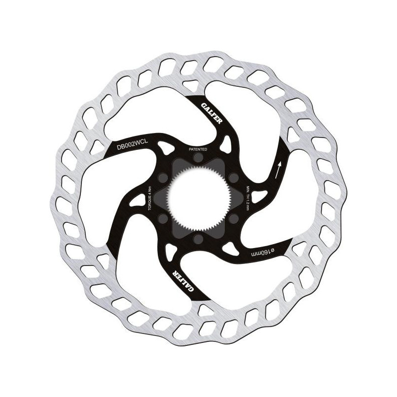 Galfer Wave DB002WCL Centerlock 160mm x 1.8mm Bremsscheibe