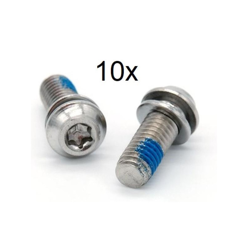 Galfer Light Edelstahl Befestigungsschrauben-Set Bremsadapter M6x16