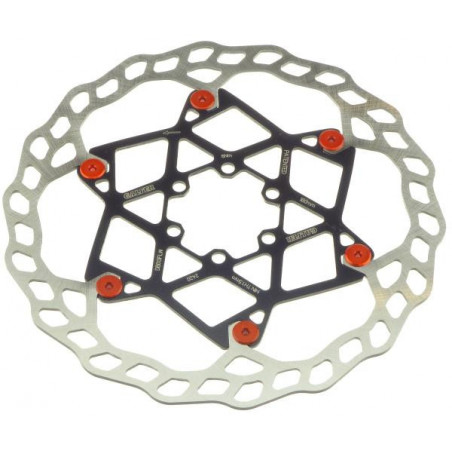 Galfer Floating Wave DB013FLWO 6 Loch 180mm x 2.0mm orange Bremsscheibe