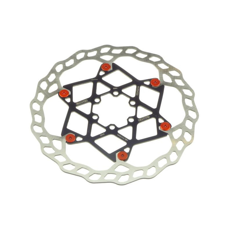 Galfer Floating Wave DB014FLWO 6 Loch 203mm x 2.0mm orange Bremsscheibe