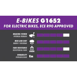 Galfer E-Bike FD293 Shimano Deore/Tektro Auriga/Draco/Orion Bremsbeläge