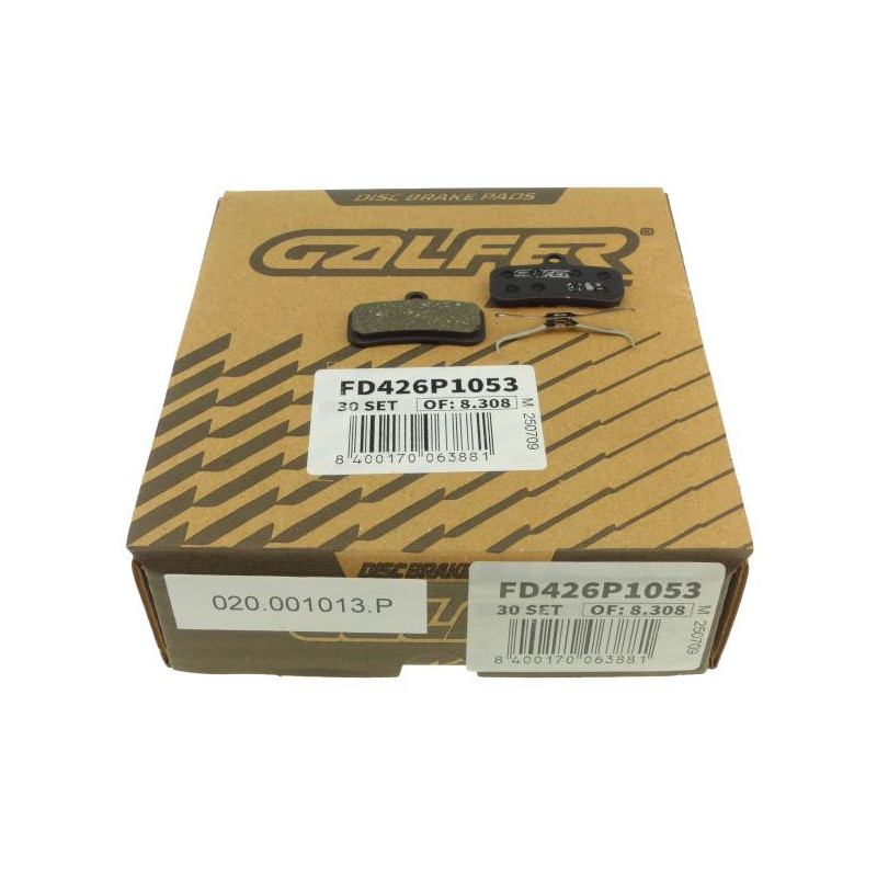 Galfer Performance FD426 Shimano XTR/XT/SLX/Saint/Zee Bremsbeläge Werkstattverpackung 30 Paar
