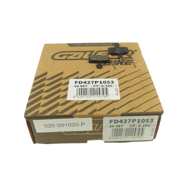 Galfer Performance FD427 Sram Red AXS/Force AXS/Level/Avid Elixir Bremsbeläge Werkstattverpackung 30 Paar
