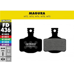 Galfer Performance FD436 Magura MT 8/6/4/2, Campagnolo Super Record/Record/Chrous/Ekar/Potenza Bremsbeläge