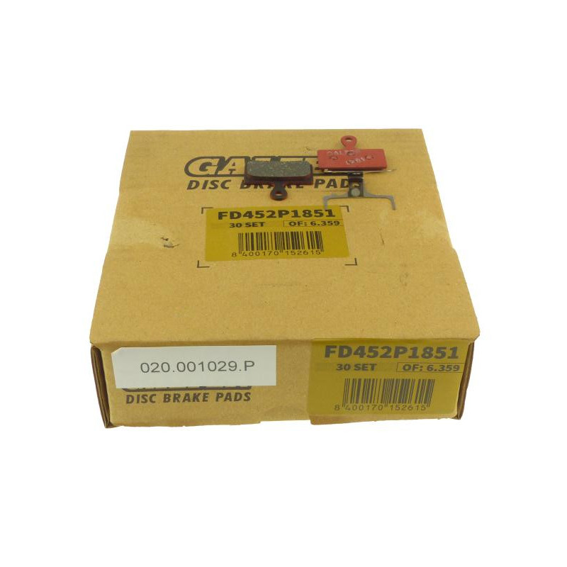 Galfer Advanced FD452 Shimano XTR/XT/SLX/Deore Bremsbeläge Werkstattverpackung 30 Paar
