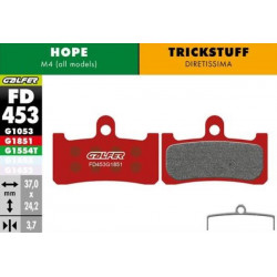 Galfer Advanced FD453 Hope M4/Trickstuff Diretissima Bremsbeläge