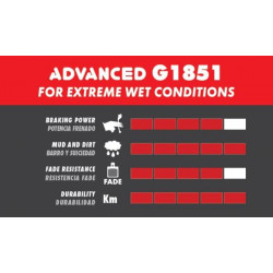 Galfer Advanced FD459 Sram G2/Guide/X0 Trail/Elixir 9/Elixir 7 Bremsbeläge