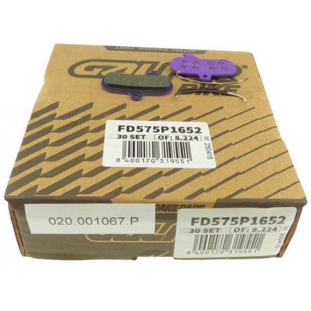 Galfer E-Bike FD575 Sram Maven Ultimate/Silver/Bronze/Base Bremsbeläge Werkstattverpackung 30 Paar