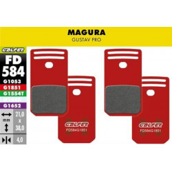 Galfer Advanced FD584 Magura Gustav Pro Bremsbeläge