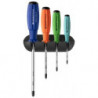 PB Swiss Tools PB 8242 RB Schraubenzieherset mit Wandhalter