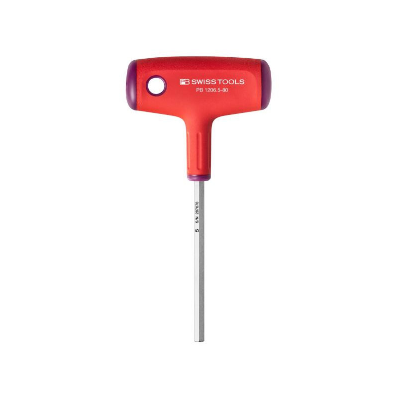 PB Swiss Tools PB 1206 Grösse 5/80 mm Quergriff Innensechskant-Schraubenzieher