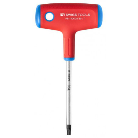 PB Swiss Tools PB 1406 T25/80 mm Quergriff Torx-Schraubenzieher