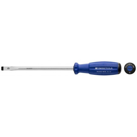 PB Swiss Tools PB 8100 RB SwissGrip Grösse 6 Schlitz Schraubenzieher