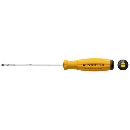 PB Swiss Tools PB 8100 RB SwissGrip Grösse 3 Schlitz Schraubenzieher