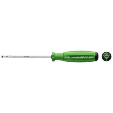 PB Swiss Tools PB 8100 RB SwissGrip Grösse 2 Schlitz Schraubenzieher