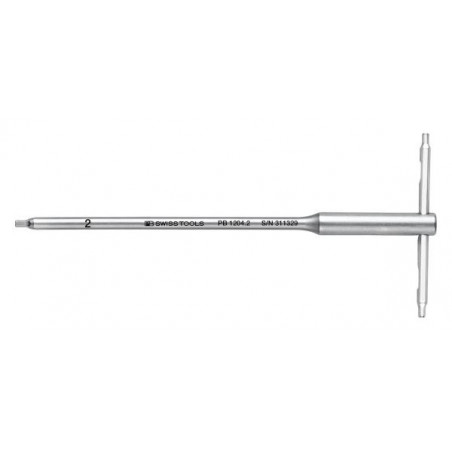 PB Swiss Tools PB 1204 Grösse 2 Gleitquergriff Innensechskant-Schraubenzieher