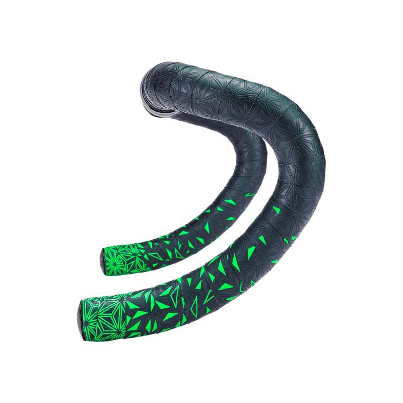 Supacaz Super Sticky Kush Star Fade neon green BT-53 Lenkerband