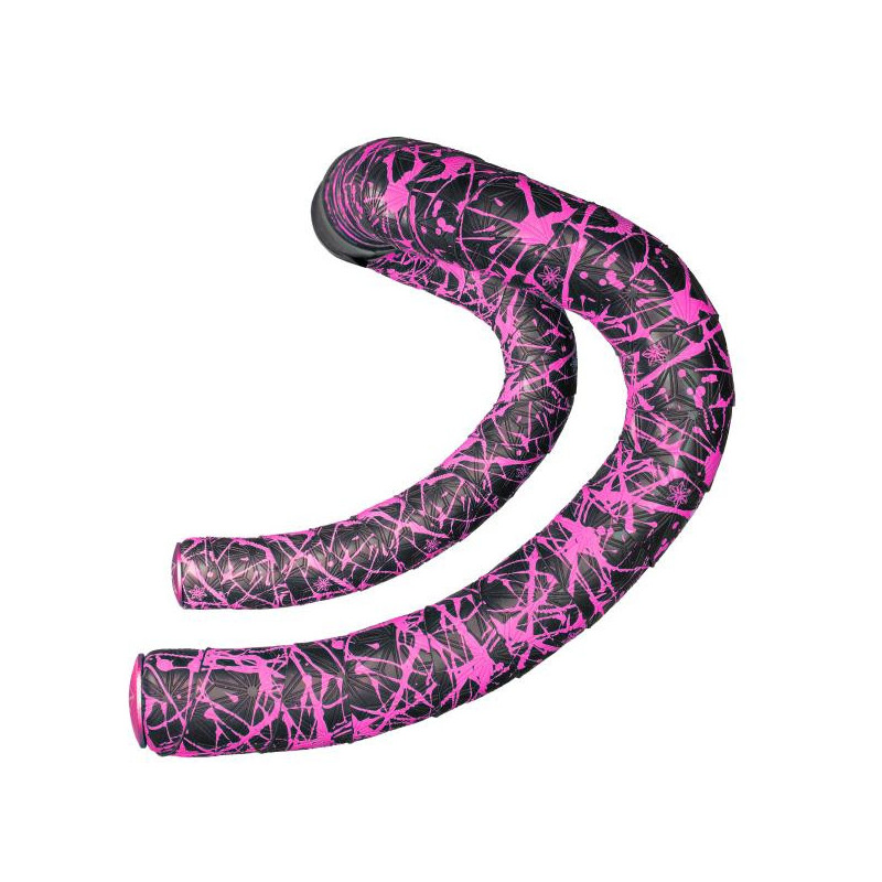 Supacaz Super Sticky Kush Splat neon pink BT-172 Lenkerband