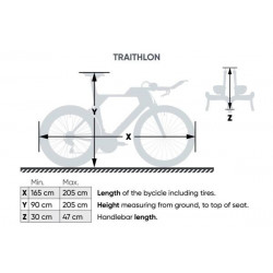 VELOSOCK Full Cover Standard For Triathlon Carbon Black