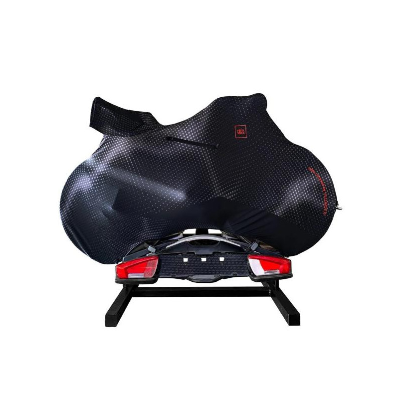 VELOSOCK Full Cover Waterproof For MTB Carbon Black