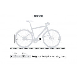 VELOSOCK Indoor Bike Cover Camo Black Pink